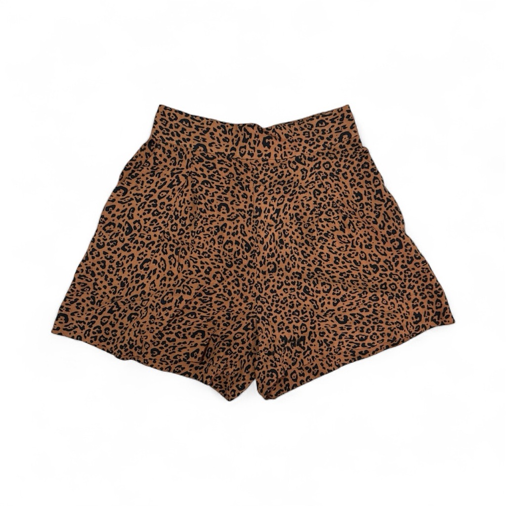 NWT High Waist Leopard Print Shorts